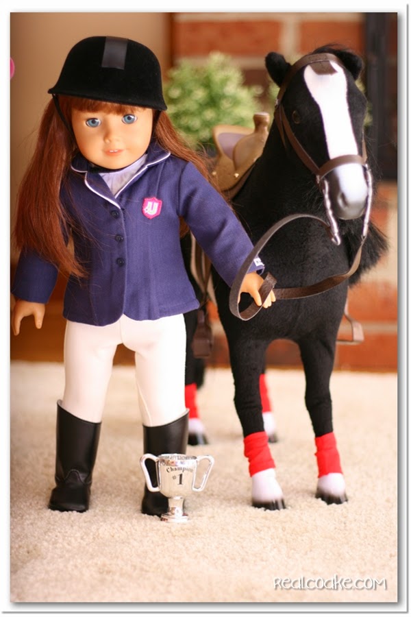 American girl doll online that rides horses